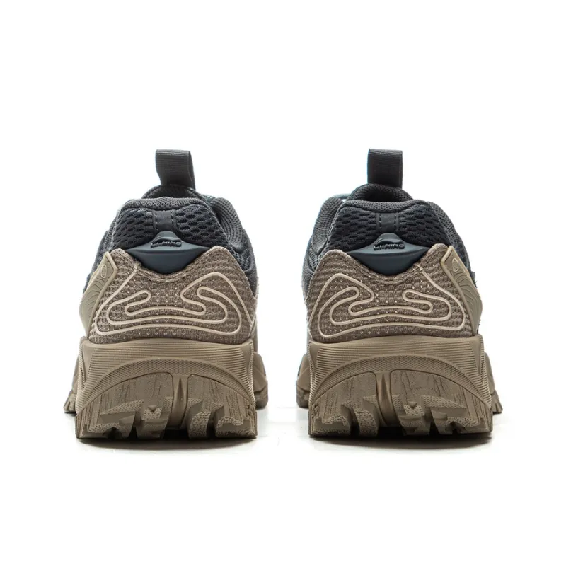 LiNing CF Su Xi Xingye V2 Cushioning Support Low Top Outdoor Trekking Shoes Women's Black Umber-5