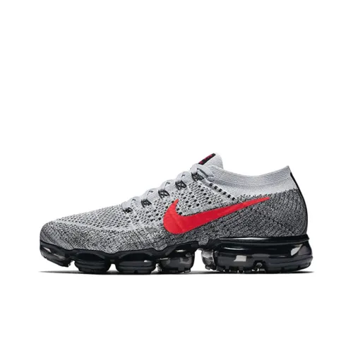 Nike Air VaporMax Platinum Red Black