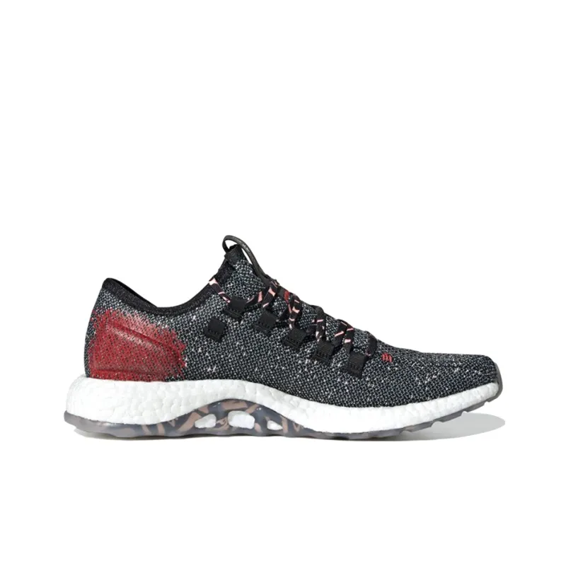 Adidas Pulseboost Black Scarlet-1