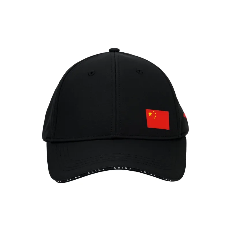 Anta Polyester Baseball Caps Unisex Black/White-1