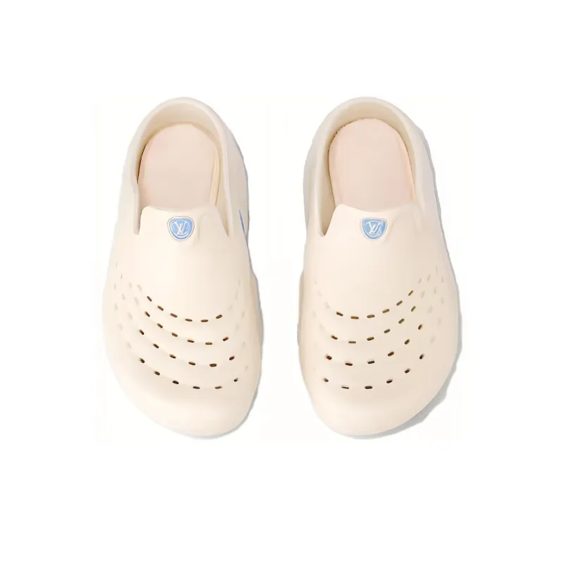 LOUIS VUITTON Shark Casual Shoes Men's White-2