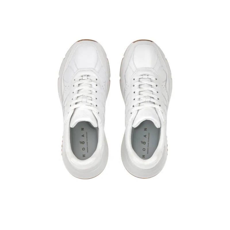 HOGAN Panelled Lace Up Sneakers Women's-4