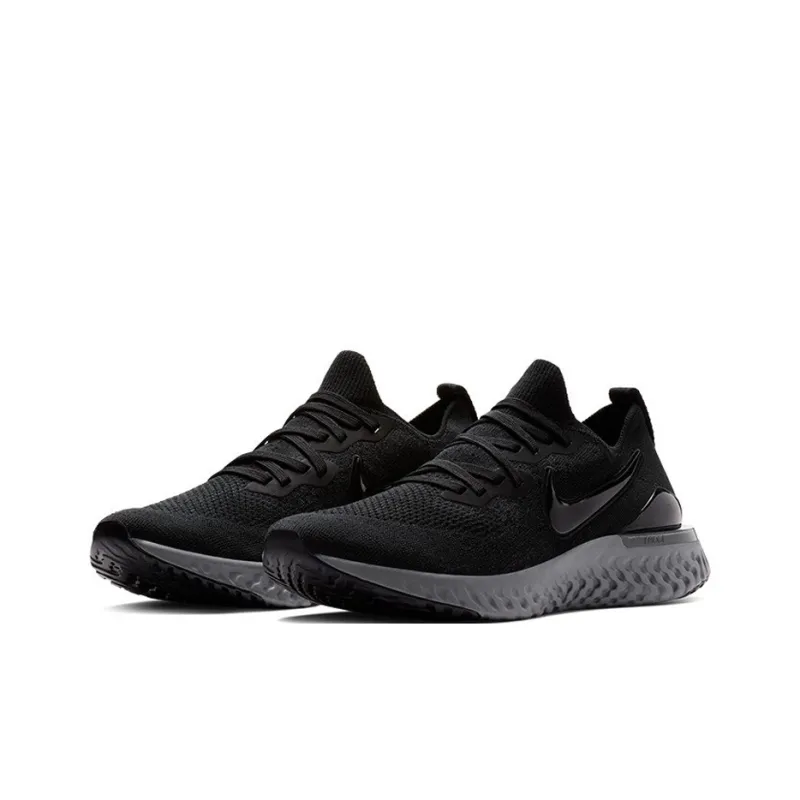 Nike Epic React Flyknit 2 Black Anthracite-2