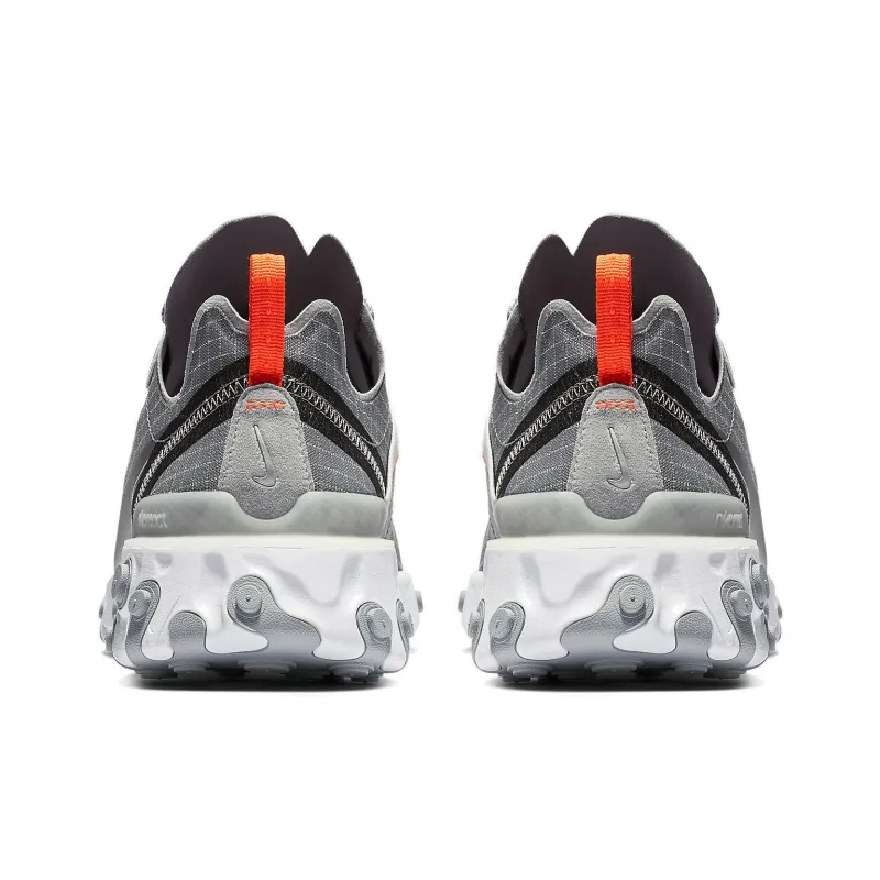 Nike React Element 55 Cool Grey Hyper Crimson-4