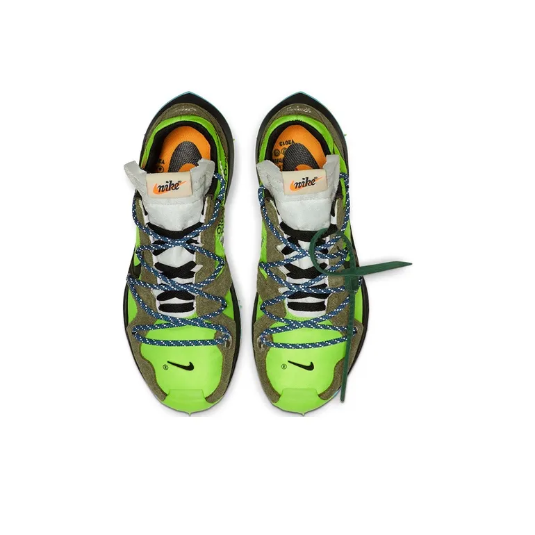 Nike Zoom Terra Kiger 5 OFF WHITE Electric Green Women's-4