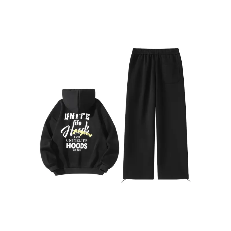 Unite Life HOODS Sweatshirt Set Unisex-1