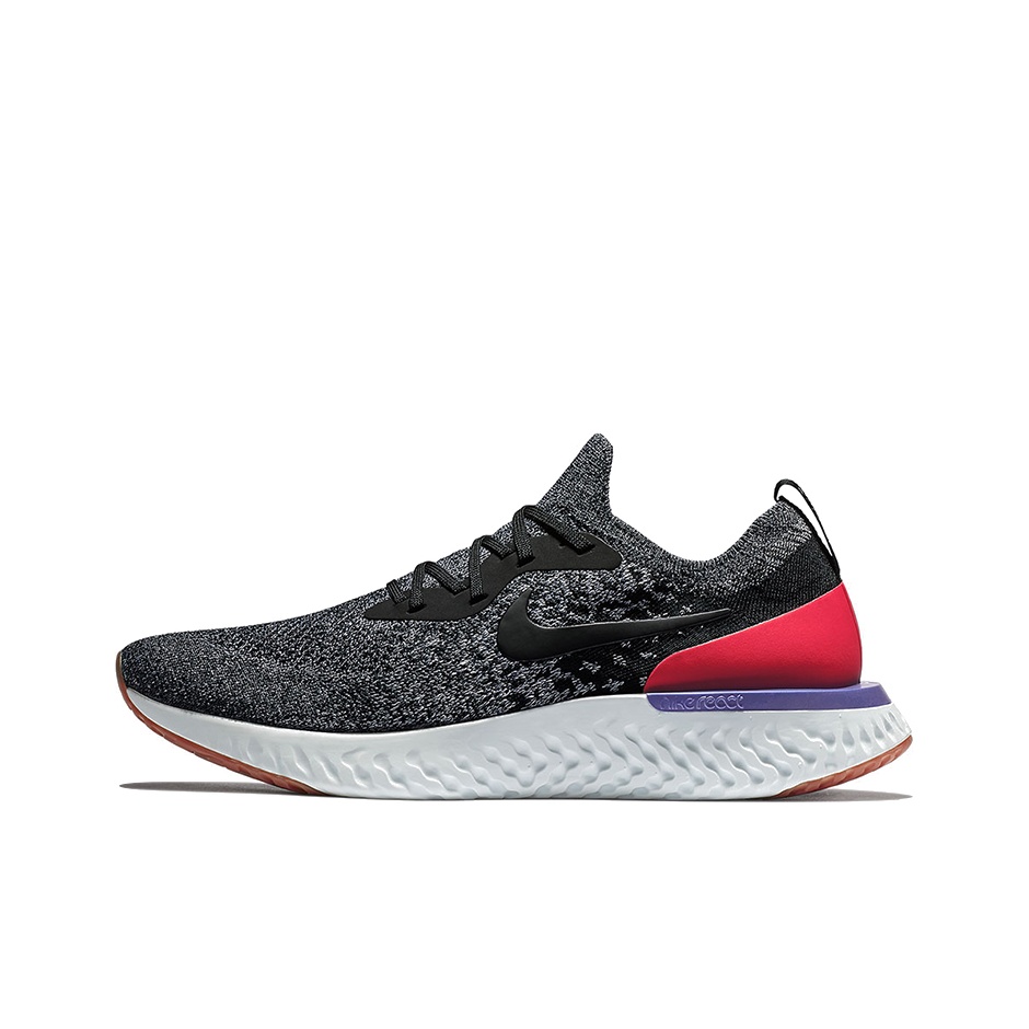 Nike Epic React Flyknit Black Red Orbit US M 11.5 POIZON