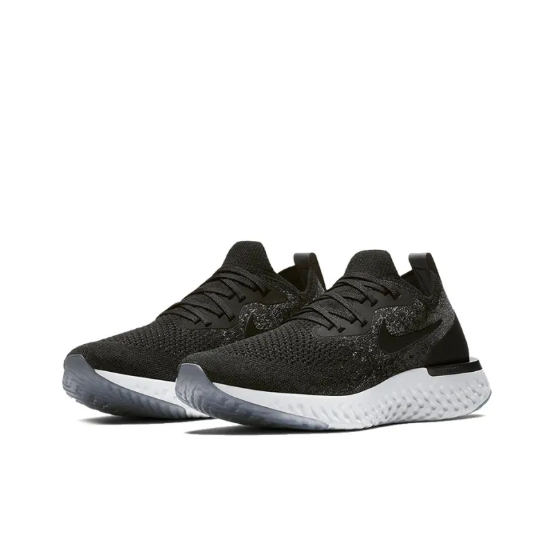 Nike Epic React Flyknit Black Dark Grey Women's-2