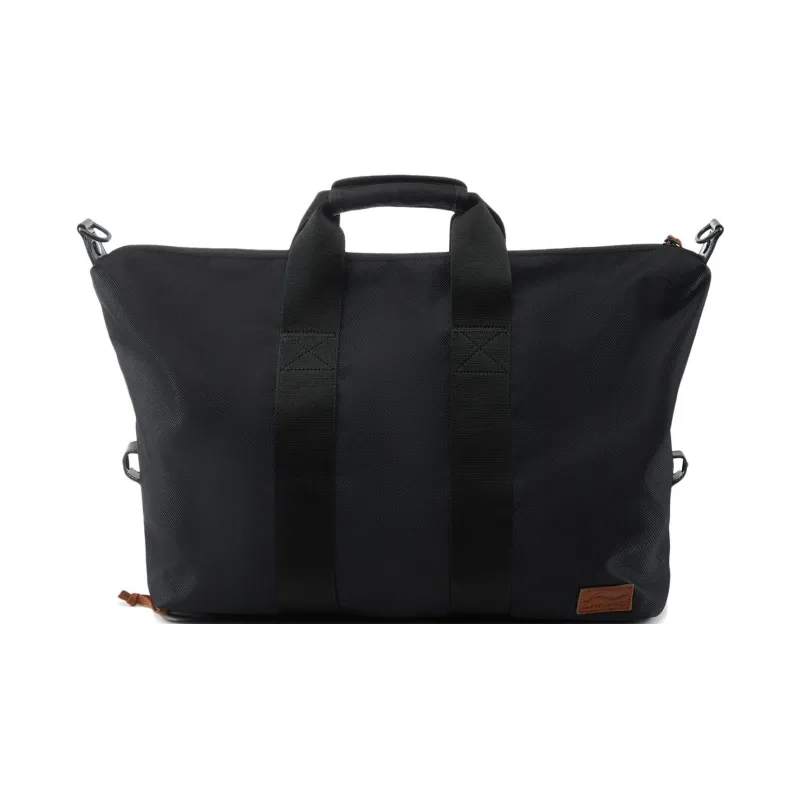 LiNing Sports Life Collection Polyester Handbag, Shoulder Bag, Crossbody Bag Unisex Basic Black-4