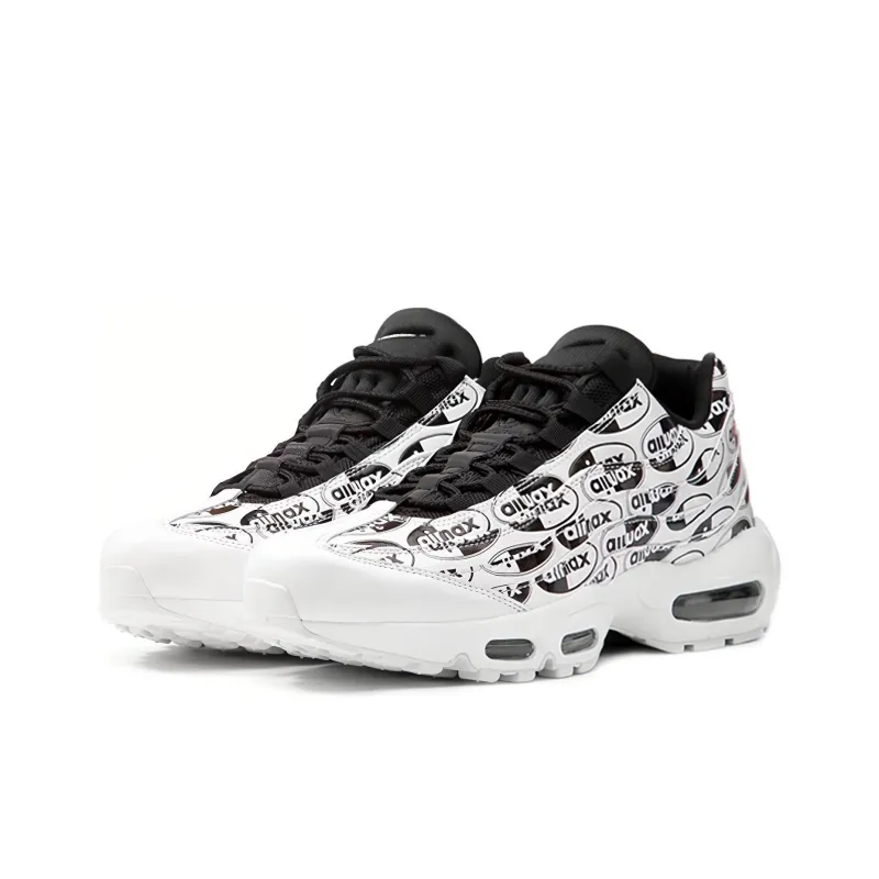 Nike Air Max 95 All Over Print White Black-3
