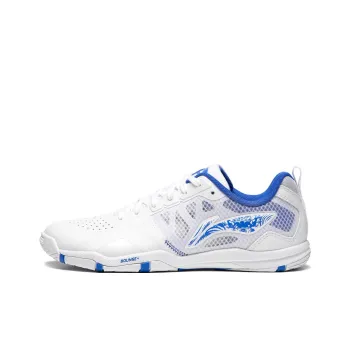 LiNing Hawkeye 2.0 Anti Slip Wear Resistant Low Top Training Shoes Unisex White Blue