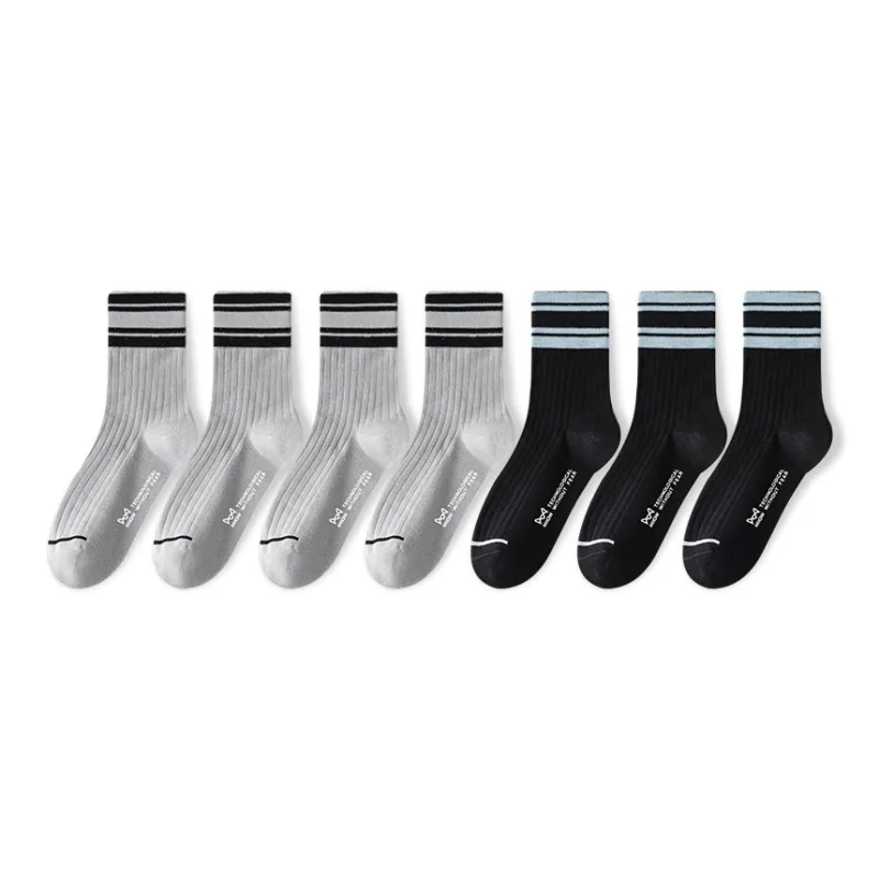 MIIOW Cool One Summer Series Mid Calf Socks Unisex 5 Pack-70