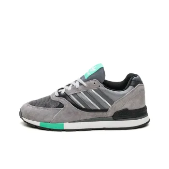 Adidas Originals Non slip Lightweight Low Top Slip Resistant Unisex Gray Black Green