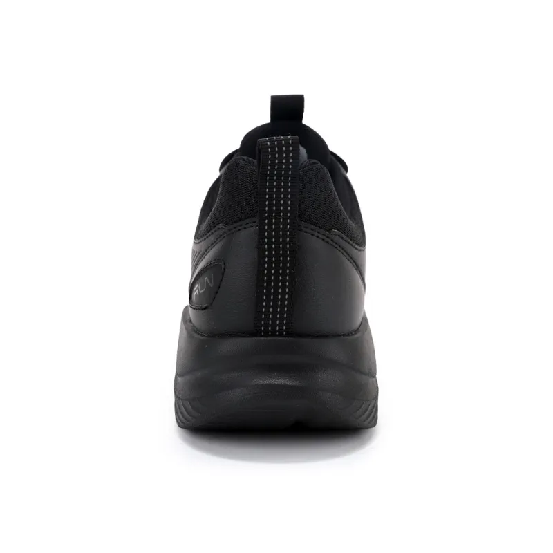 QIAODAN Anti Slip And Wear Resistant Breathable Low Top Running Shoes Men's Black Gray-4