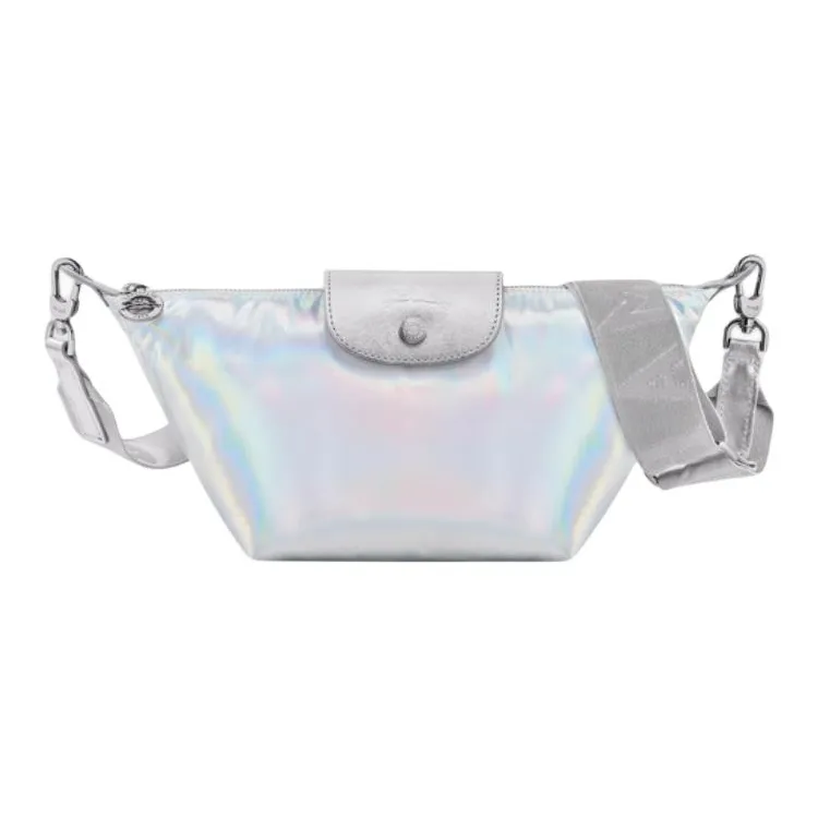 LONGCHAMP Le Pliage Collection Crossbody Bags Silver-1
