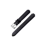Black with Silver Pin Buckle