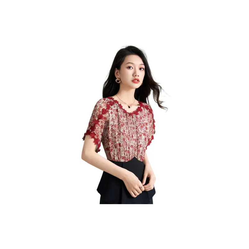 Mylan Shirts Women's Red-1
