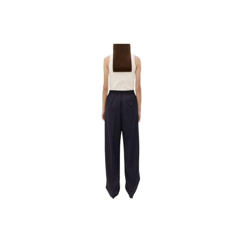 Bottega Veneta Striped Wide Leg Trousers-2