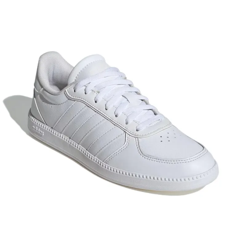 Adidas LITE RACER 4.0 Anti Slip Wear Resistant Low Top Skateboard Shoes Women's White-2