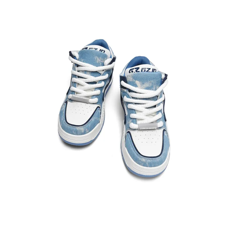 Cuzzi Anti-Slip And Wear-Resistant Height Increasing Low-Top Skateboard Shoes Unisex-3