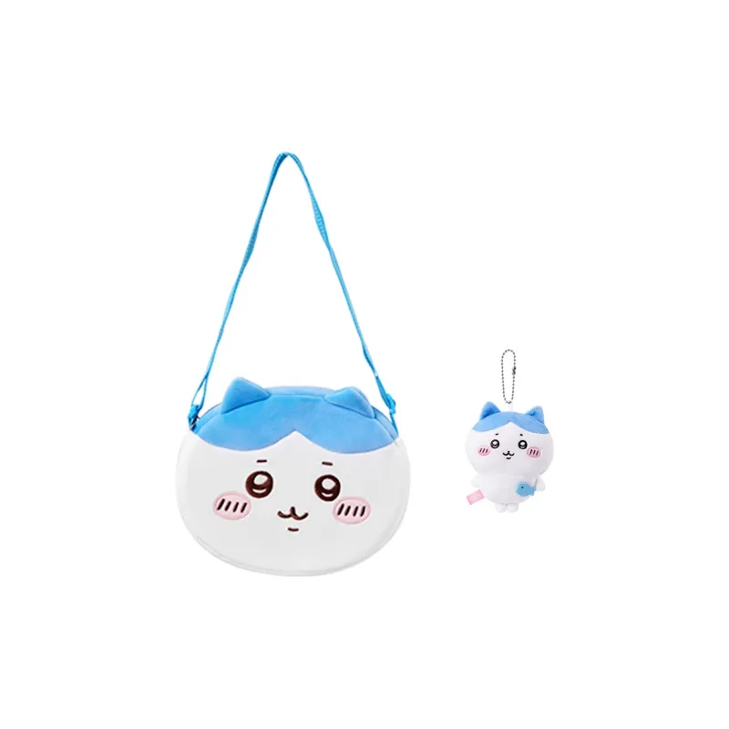 MINISO Chiikawa Casual Plush Shoulder Bag, Crossbody Bag, Shopping Bag Regular Unisex Chiikawa/Hachiware/Usagi-9