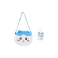 Plush Crossbody Bag, Hachiware+Hachiware Backpack Pendant