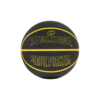 SPALDING Street Collection PU Basketball Neon Yellow Black Size 7 Ball Training Unisex