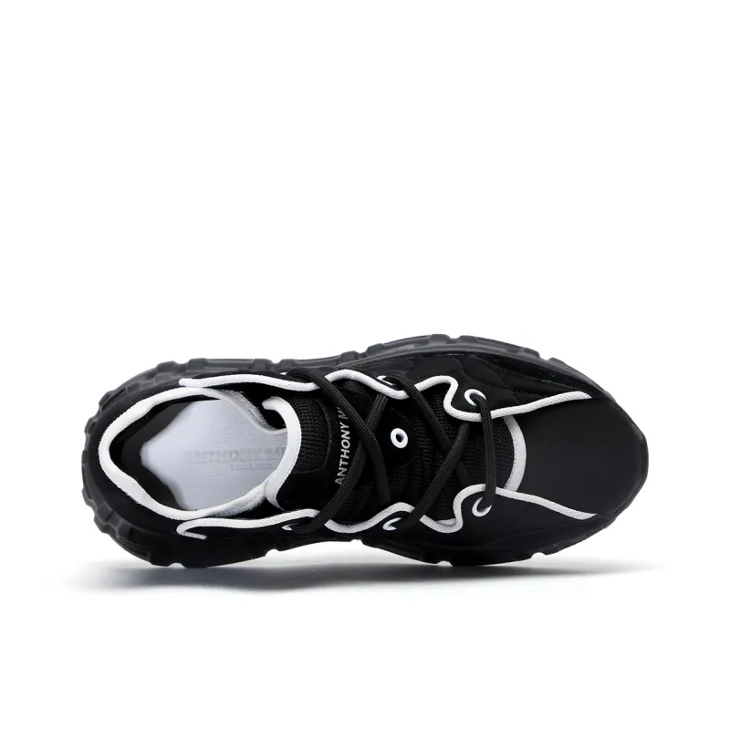 Anthony Miles Low Top Casual Shoes Men's Black-3