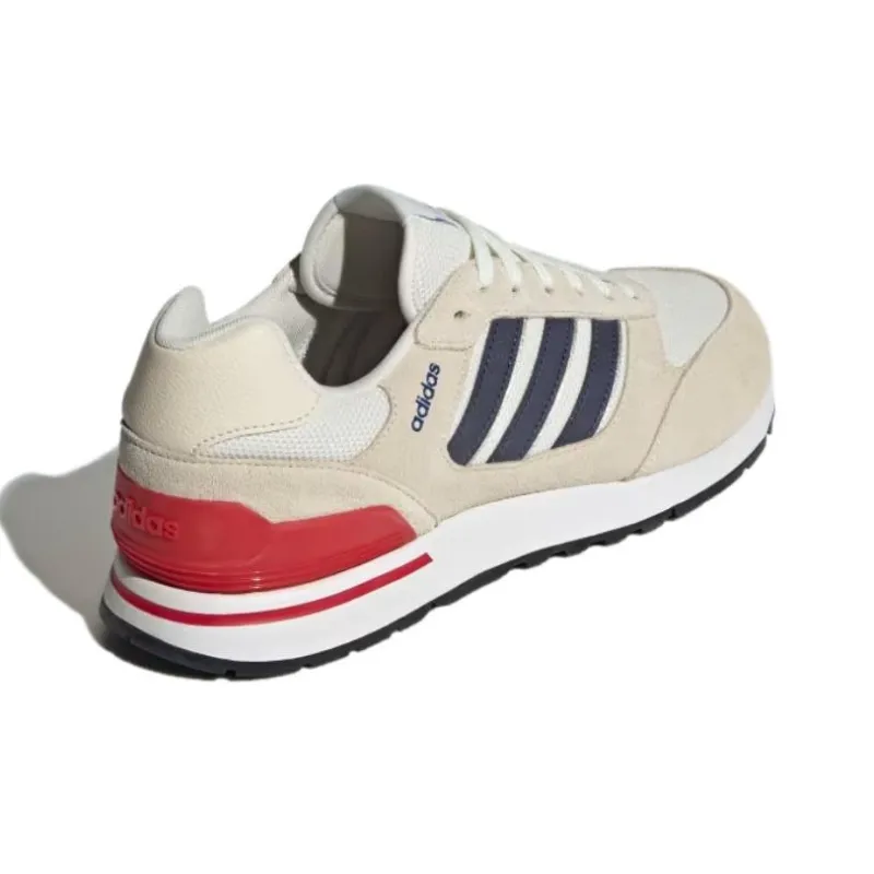 Adidas Anti Slip Wear Resistant Low Top Casual Running Shoes Men's Ecru-3