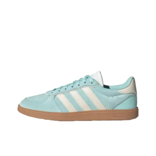 Adidas LITE RACER 4.0 Skateboard Shoes Women's Low-Top Green/White