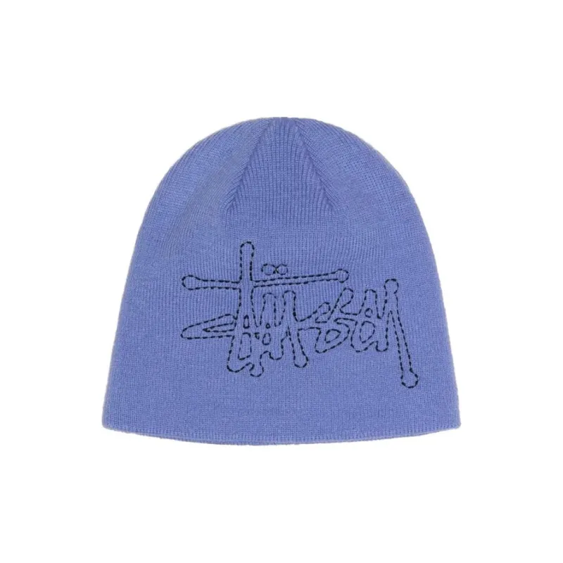 Stussy Acrylic Beanies Unisex Purple-0