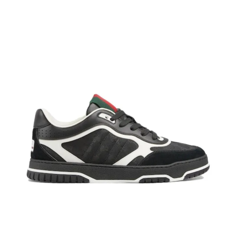 GUCCI Re Web Sneaker 'GG Canvas Black'-1