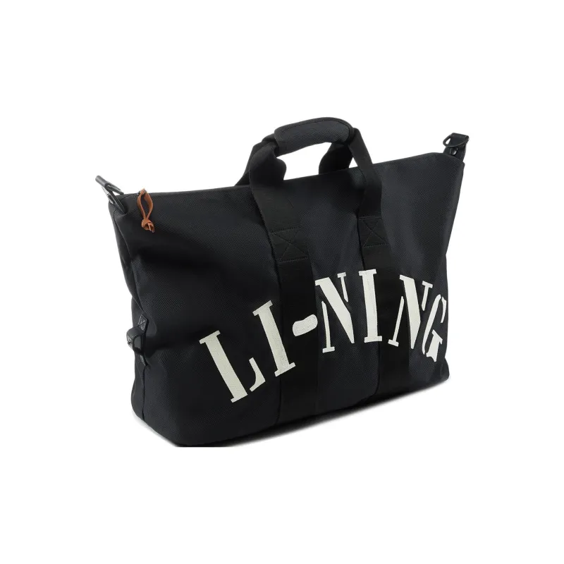 LiNing Sports Life Collection Polyester Handbag, Shoulder Bag, Crossbody Bag Unisex Basic Black-3