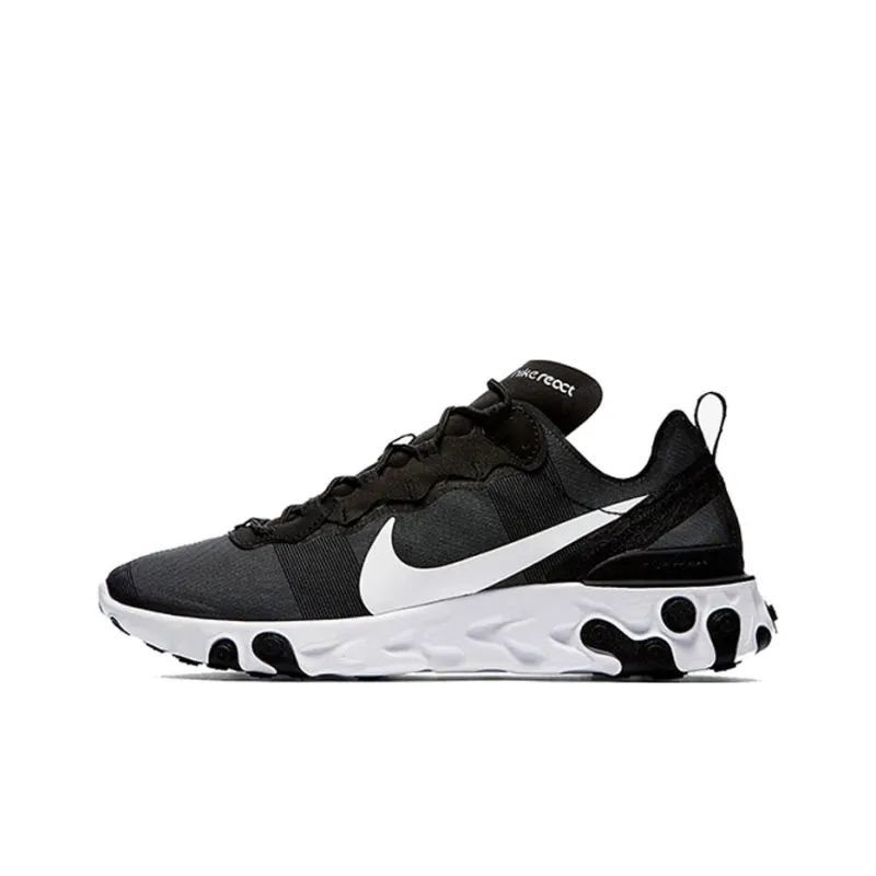Nike React Element 55 Black White-0