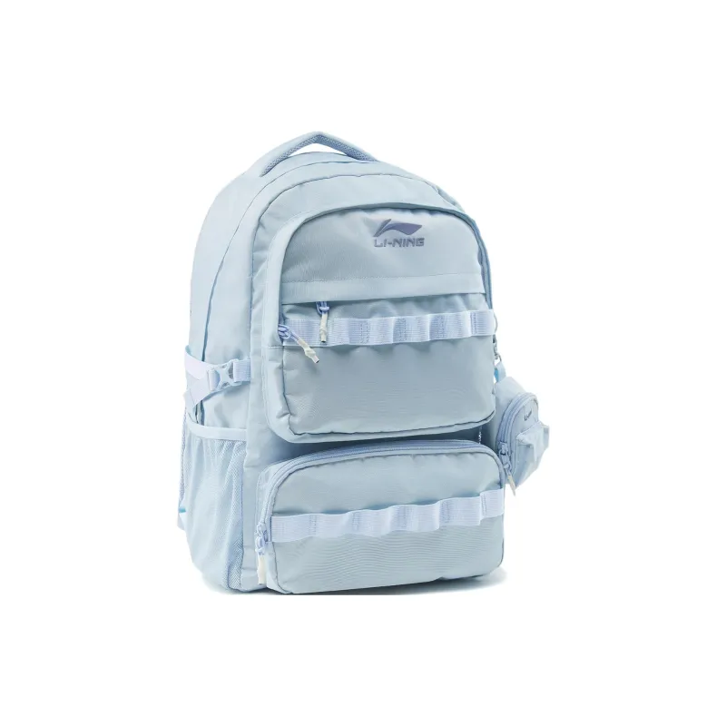 LiNing Polyester Backpack Regular Unisex Cloud Blue-2
