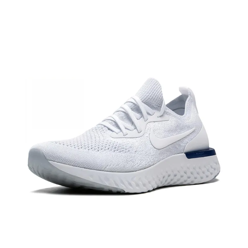 Nike Epic React Flyknit White Racer Blue Women's-1