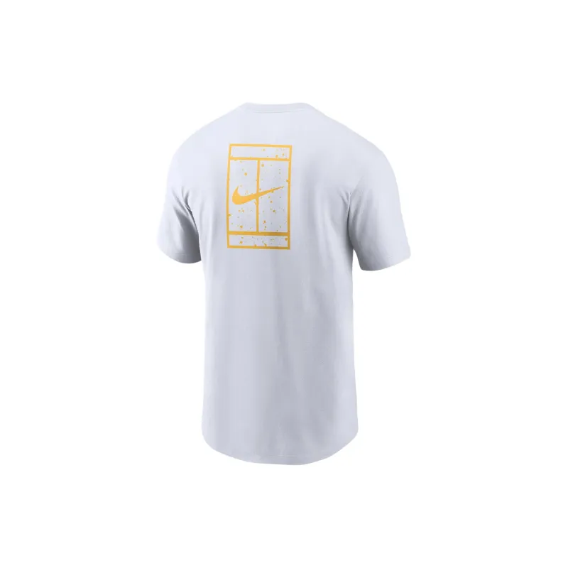 Nike Men's Dri-FIT Tennis T-Shirt T-Shirt Men's White-1