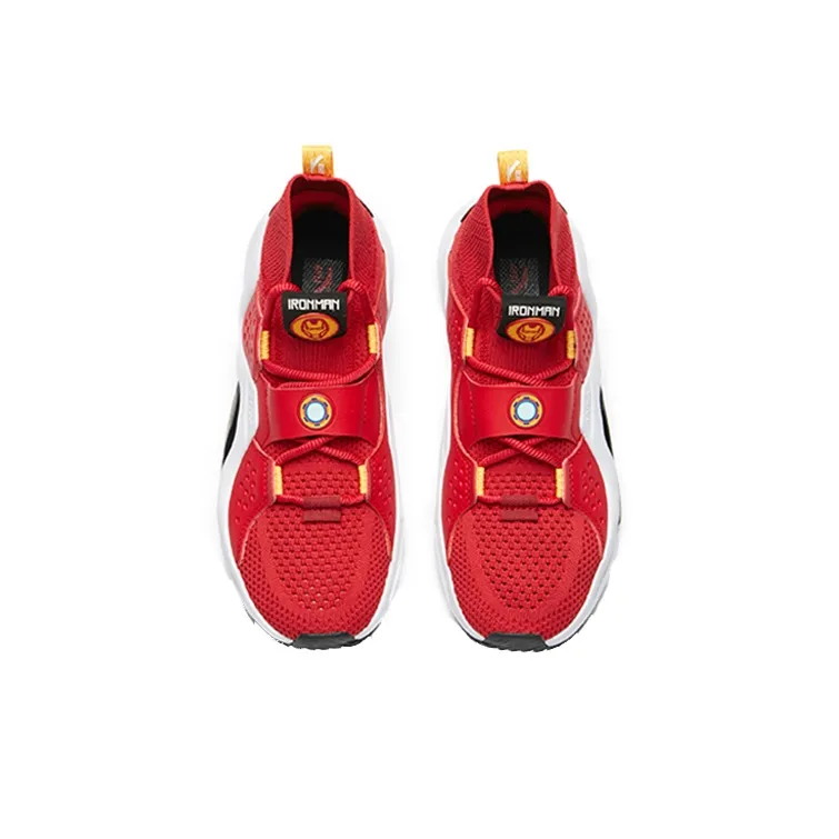 MARVEL x Anta Mid Top Running Shoes Women's White Red-2