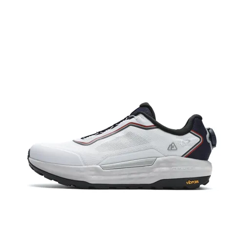 FILA Outdoor Shoes Men Low-Top White/Blue/Black