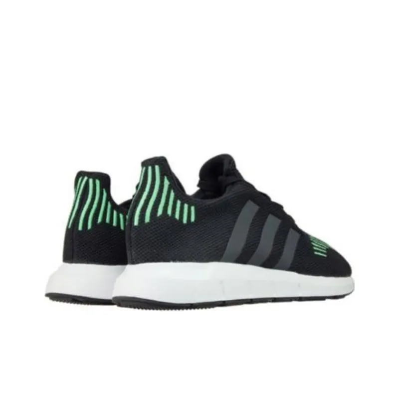 Adidas Swift Run Black White-3