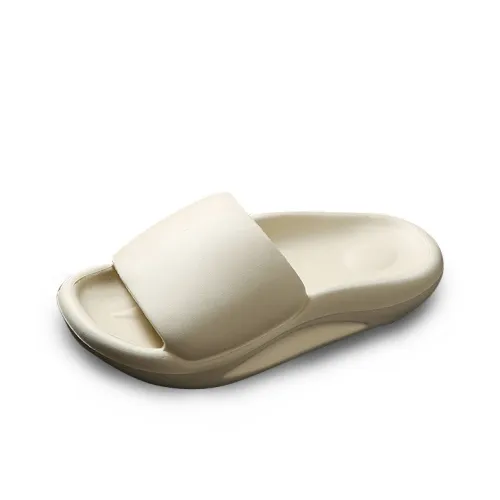 RUN MANNER Slide Slippers Men Beige