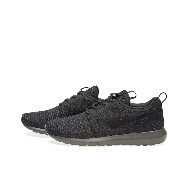 Nike Roshe Run Flyknit Midnight Fog-3