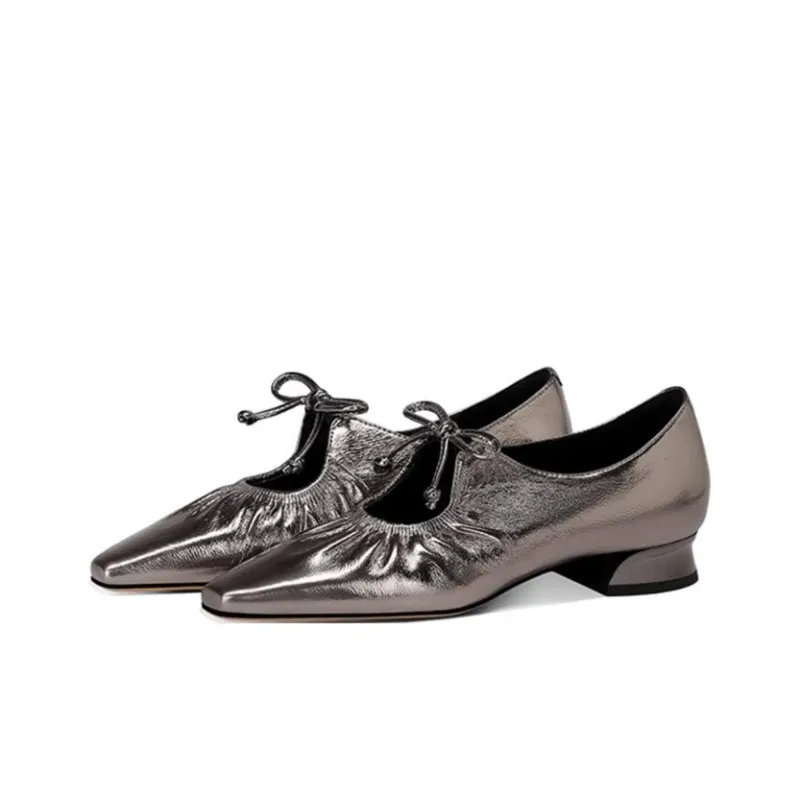 JESSICA SOPHIA Casual Single Shoes 2cm Women's Black-4