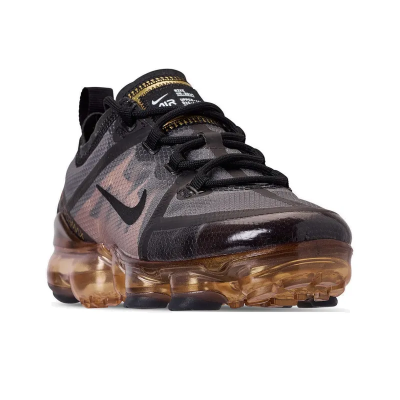 Nike Air VaporMax 2019 Black Metallic Gold-2