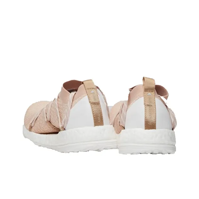Adidas Slip Resistant Low Top Marathon Running Shoes Women's Nude Pink-3