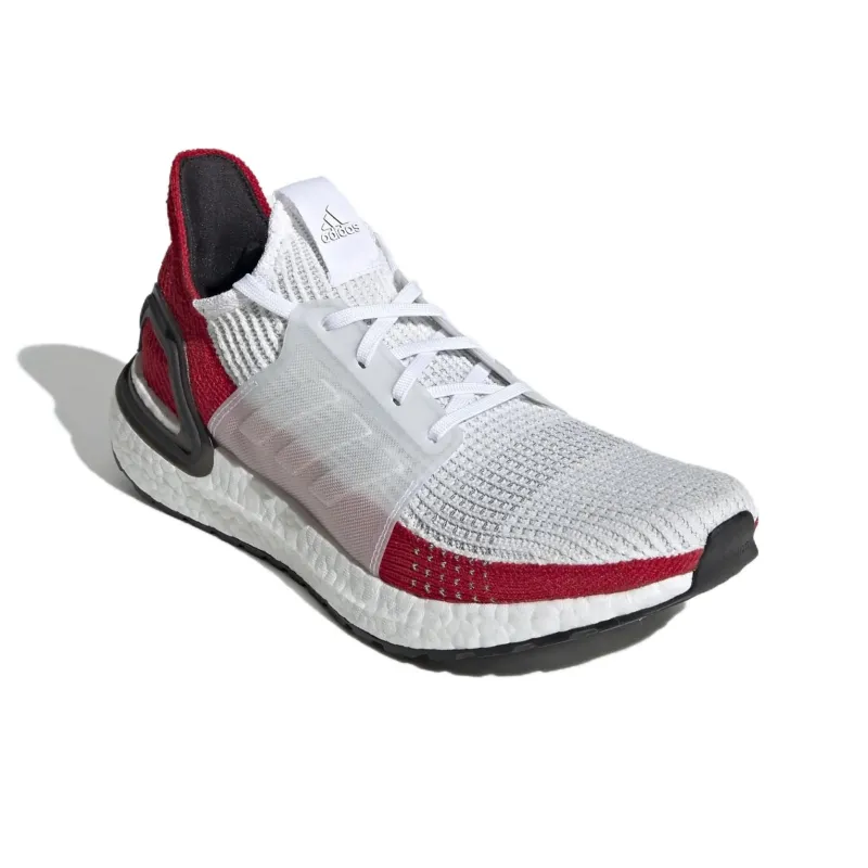 Adidas Ultra Boost 19 White Scarlet-2