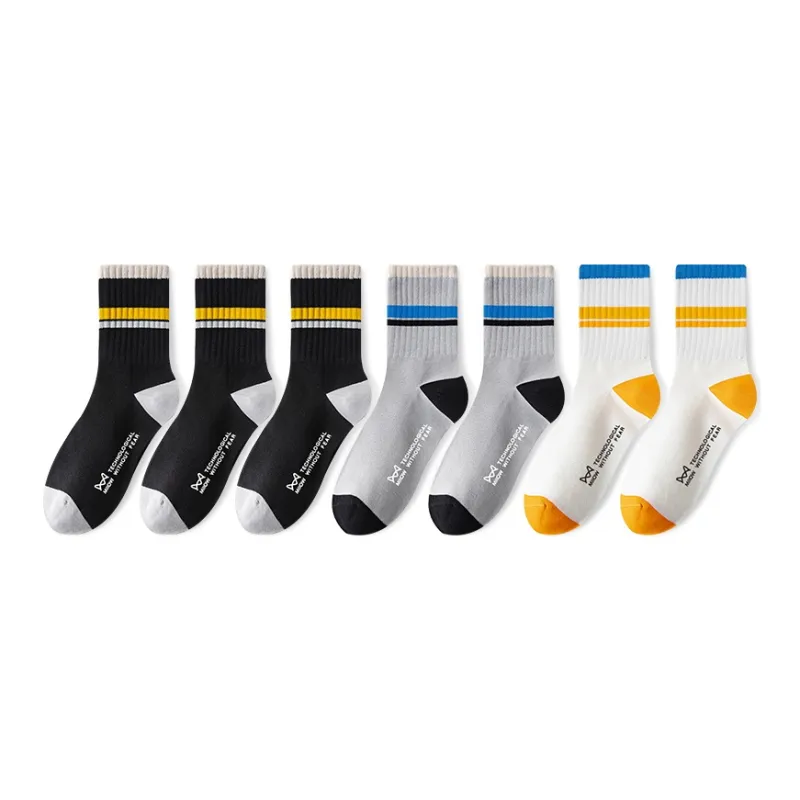 MIIOW Fruit Printing Series Mid Calf Socks Unisex Combo Set-25