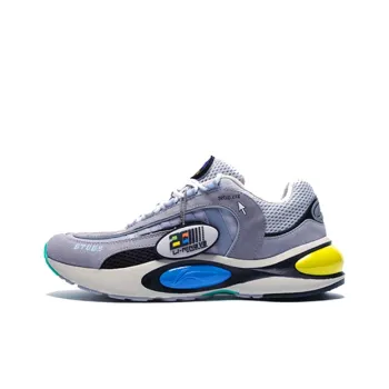 LiNing V8 Running Shoes Men's Gray 20th Anniversary Limited Edition