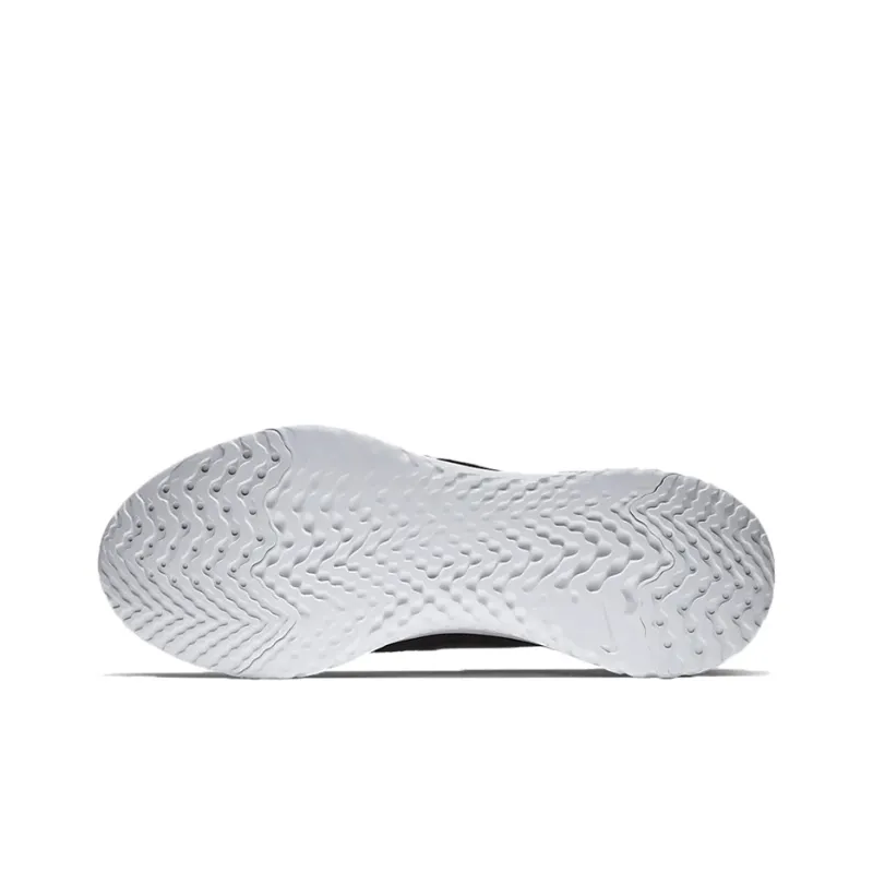 Nike Epic React Flyknit 2 Black White-4