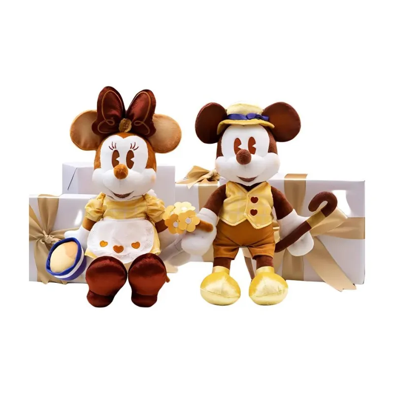 Disney Mickey Mouse Minnie Mouse Sweetheart Cookie Collection Dolls Plush Doll 38cm Height-1